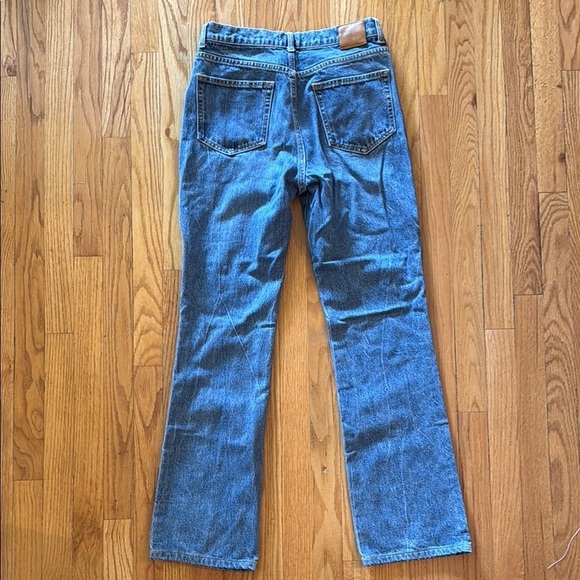 Anine Bing sz 28 jeans rise 11”, 31” inseam jeans Blue Denim Jeans great cond - Picture 4 of 8